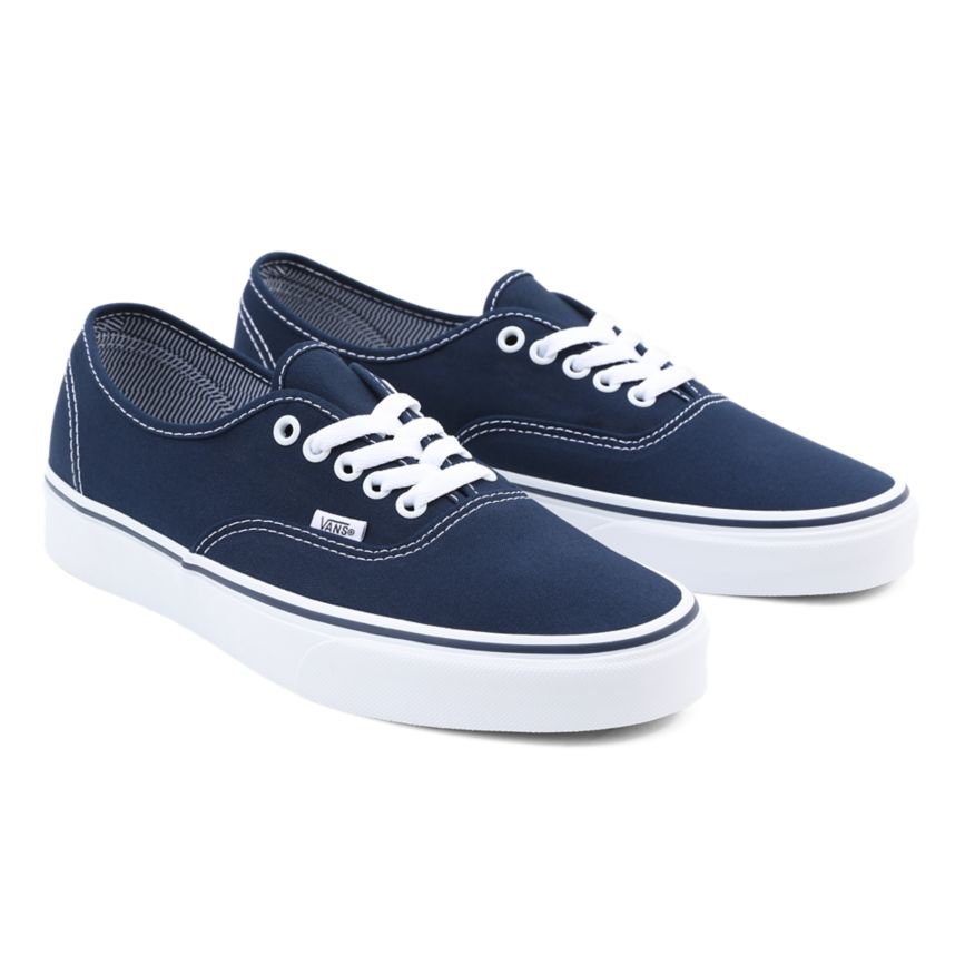 Vans Authentic Dam Randig/Marinblå - Vans Låga Skor Online (LFWNR3412)